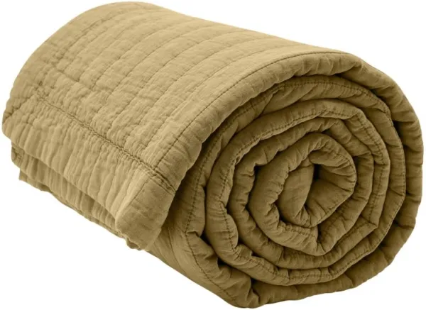 Magnhild, Vattert sengeteppe, seeds, 160x280 cm